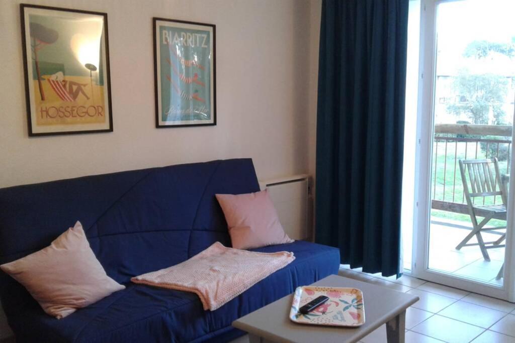 T2 Antigua Ondres Plage Avec Piscine Et Tennis Exteriör bild